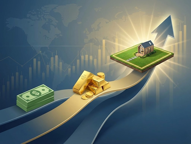 N�TEL�KL� ARSA, ALTINI �K�YE, DOLARI D�RDE KATLADI!